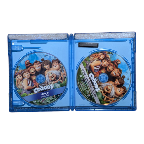 Blu-ray/DVD + Digital Copy Version of the Animated Film-The Croods -Warner Bros - Picture 2 of 5